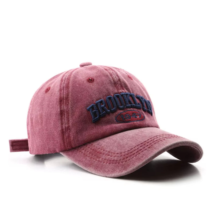 Retro Brooklyn Embroidered Hat