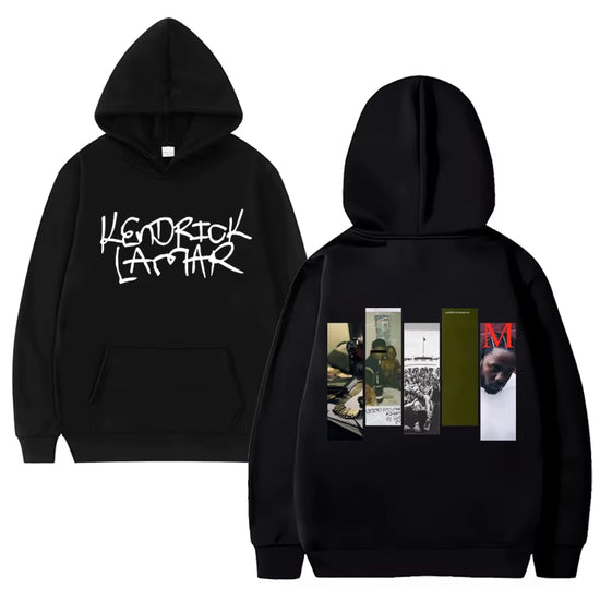 Rapper Kendrick Lamar Album Print Hoodie Men Women Hip Hop Fashion Fleece Casual Sweatshirts Unisex High Quality Pullovers