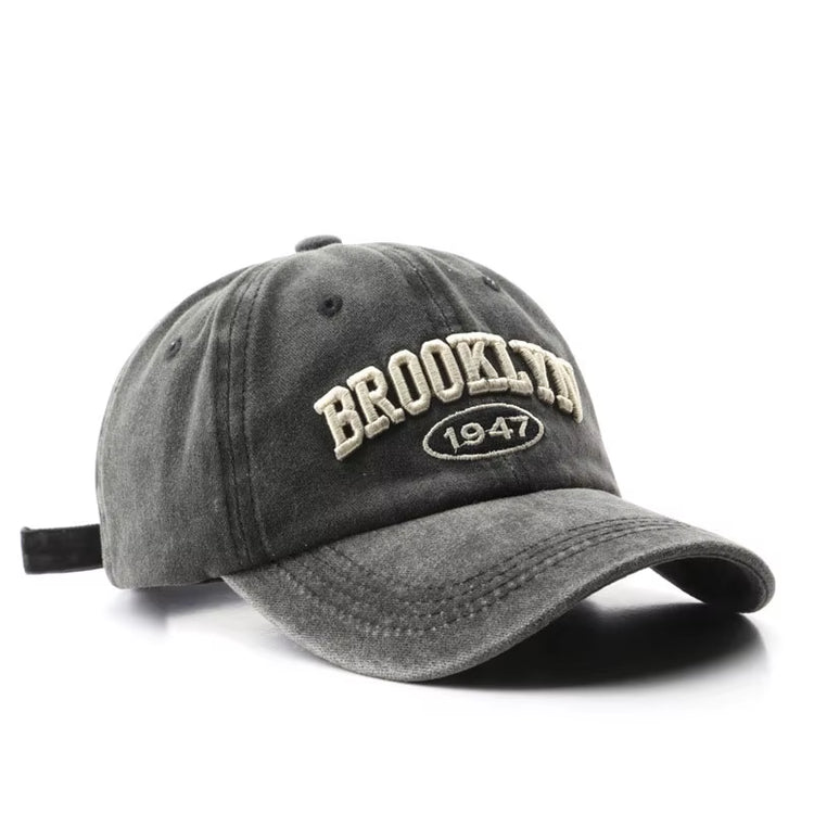 Retro Brooklyn Embroidered Hat