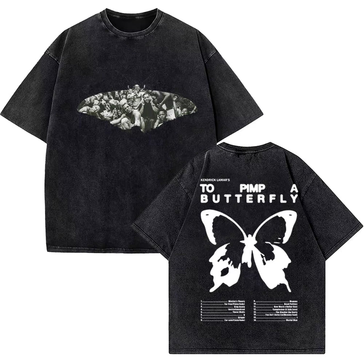 To Pimp A Butterfly Kenrick Lamar Oversized T-Shirt