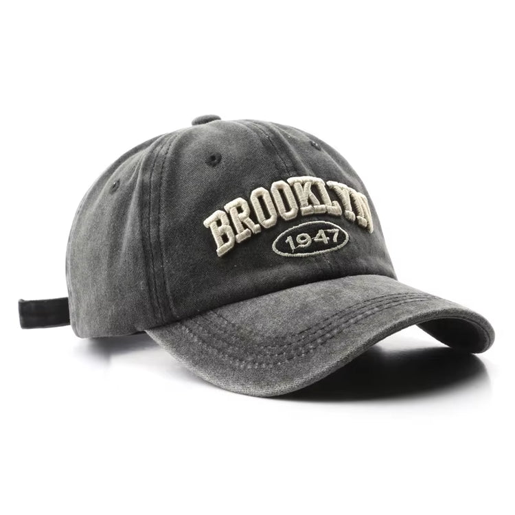 Retro Brooklyn Embroidered Hat