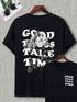 Good Things Take Time Men Cotton T-Shirt Luxury