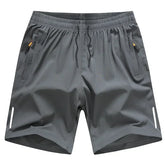 Zipper Pocket Casual Athletic Short