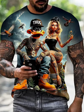 Cartoon Print Graphic T-Shirt