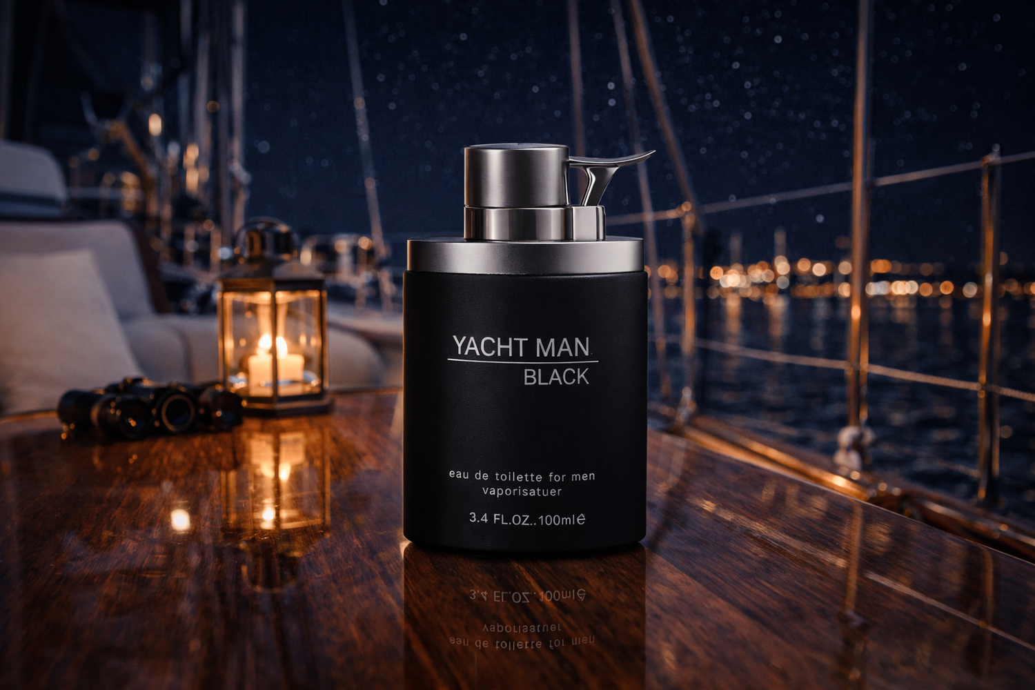 Yacht Man Black – Eau de Toilette for Men