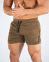 Mens Gym Training Shorts Men Sports Casual Clothing Fitness Workout Running Grid Quick-Drying Compression Shorts Athletics
