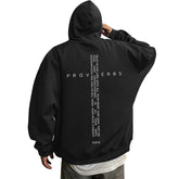 Proverbs 3:5-6 Inspirational Oversized Hoodie