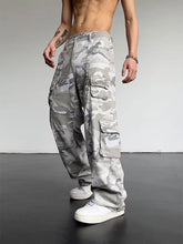 Male Trousers Camouflage Straight Men&