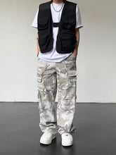 Male Trousers Camouflage Straight Men&