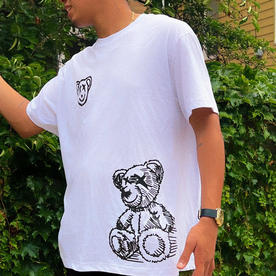 Oversized Bear Print T-Shirt