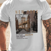 Comfy Casual New York Bridge T-Shirt