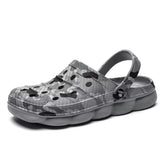 2022 Mens Sandals Womens Mules Summer Non-Slip New Hole Shoes Clogs EVA Garden Shoes Girl Boy Female Beach Flat Male Slippers