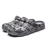 2022 Mens Sandals Womens Mules Summer Non-Slip New Hole Shoes Clogs EVA Garden Shoes Girl Boy Female Beach Flat Male Slippers