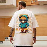 Cotton Fashion Bear Pattern Printed Men&