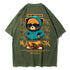 Cotton Fashion Bear Pattern Printed Men&