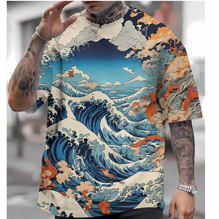 Japanese Graphic Custom Luxury T-Shirts