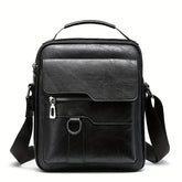 Men’s Vintage-Style Multi-Pocket Crossbody Shoulder Bag