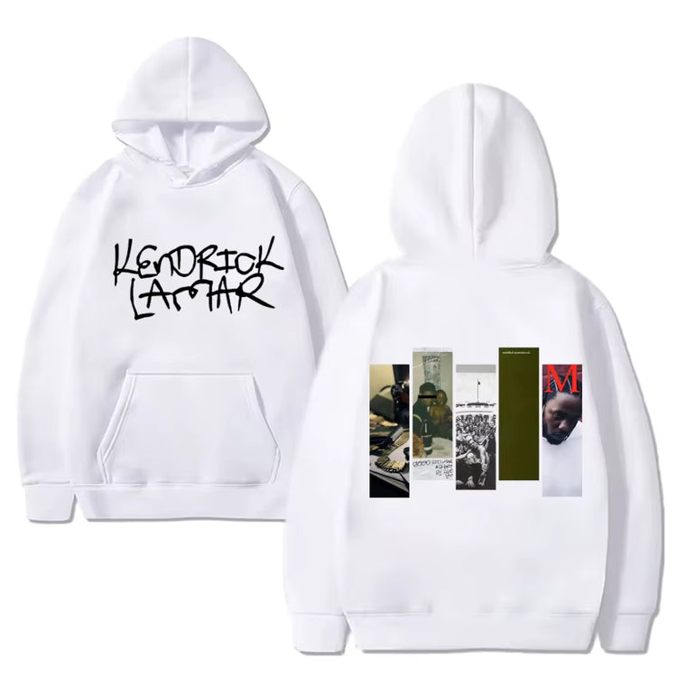 Rapper Kendrick Lamar Album Print Hoodie Men Women Hip Hop Fashion Fleece Casual Sweatshirts Unisex High Quality Pullovers