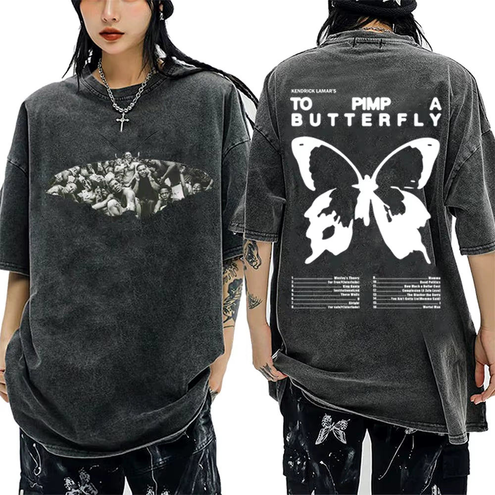 To Pimp A Butterfly Kenrick Lamar Oversized T-Shirt