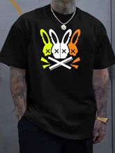 Bunny Skull Graphic T-Shirt