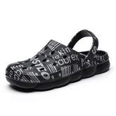 2022 Mens Sandals Womens Mules Summer Non-Slip New Hole Shoes Clogs EVA Garden Shoes Girl Boy Female Beach Flat Male Slippers