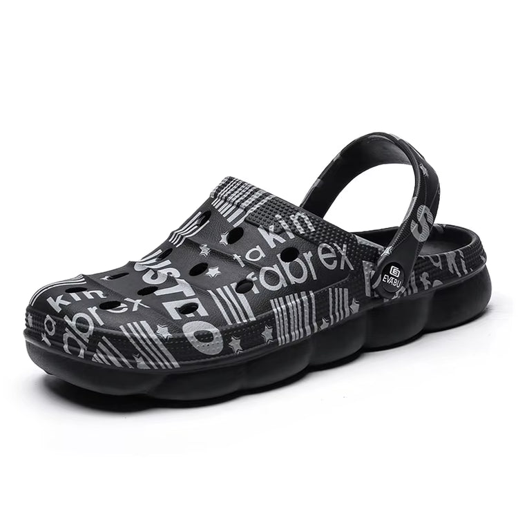 2022 Mens Sandals Womens Mules Summer Non-Slip New Hole Shoes Clogs EVA Garden Shoes Girl Boy Female Beach Flat Male Slippers