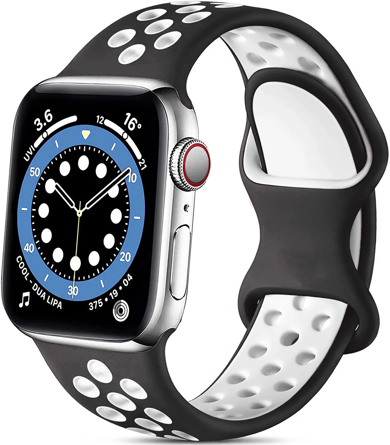 Apple Watch Silicone Adjustable Breathable Band