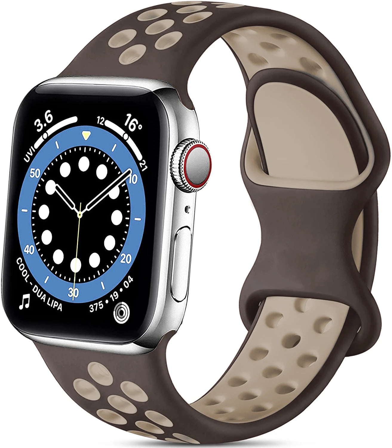 Apple Watch Silicone Adjustable Breathable Band
