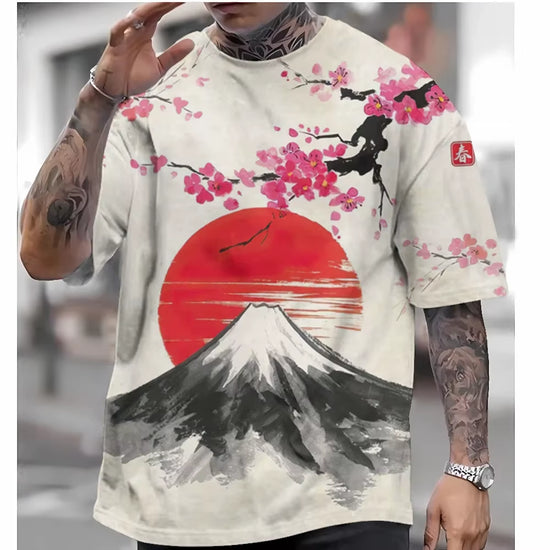 Japanese Graphic Custom Luxury T-Shirts