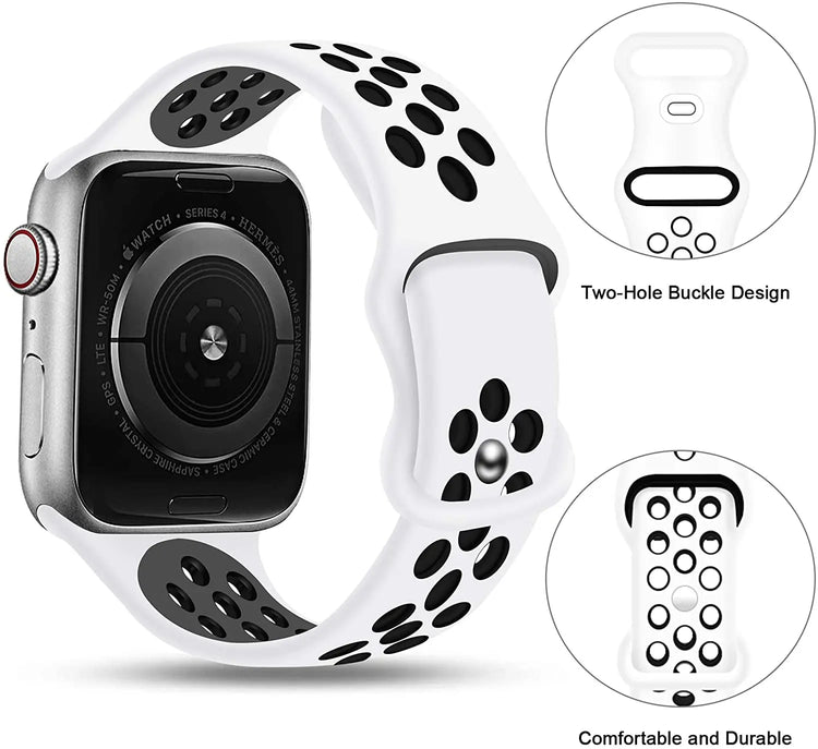 Apple Watch Silicone Adjustable Breathable Band