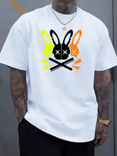 Bunny Skull Graphic T-Shirt