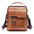 Men’s Vintage-Style Multi-Pocket Crossbody Shoulder Bag