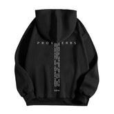 Proverbs 3:5-6 Inspirational Oversized Hoodie