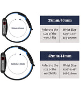 Apple Watch Silicone Adjustable Breathable Band