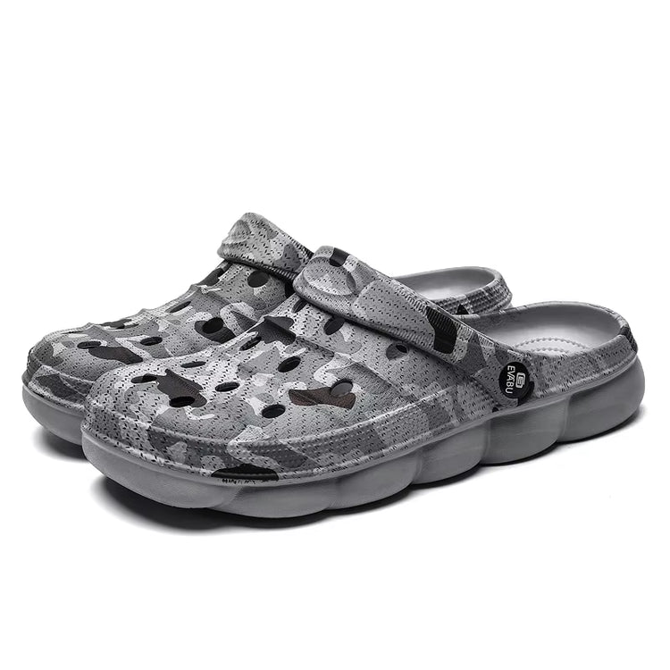 2022 Mens Sandals Womens Mules Summer Non-Slip New Hole Shoes Clogs EVA Garden Shoes Girl Boy Female Beach Flat Male Slippers