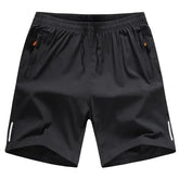 Zipper Pocket Casual Athletic Short