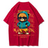 Cotton Fashion Bear Pattern Printed Men&