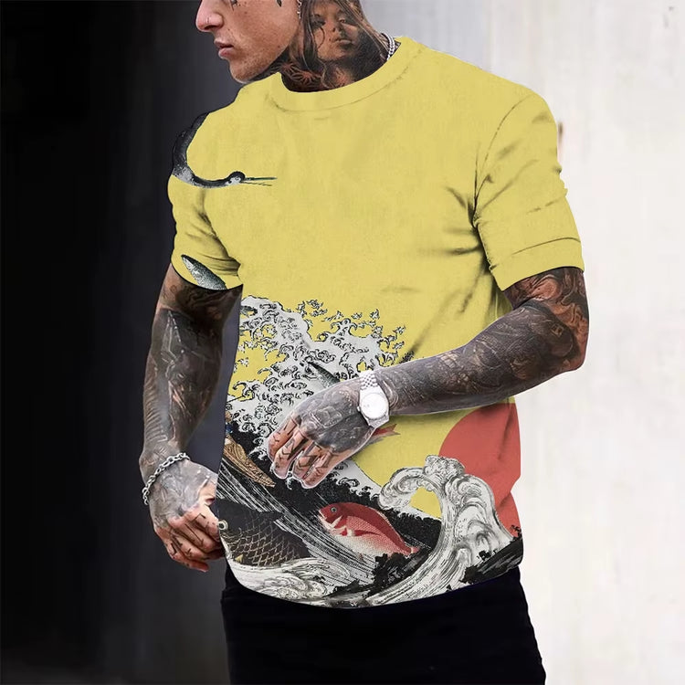 Japanese Graphic Custom Luxury T-Shirts
