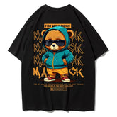 Cotton Fashion Bear Pattern Printed Men&