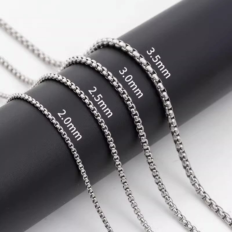Titanium Steel Cuban Chain No-Fade