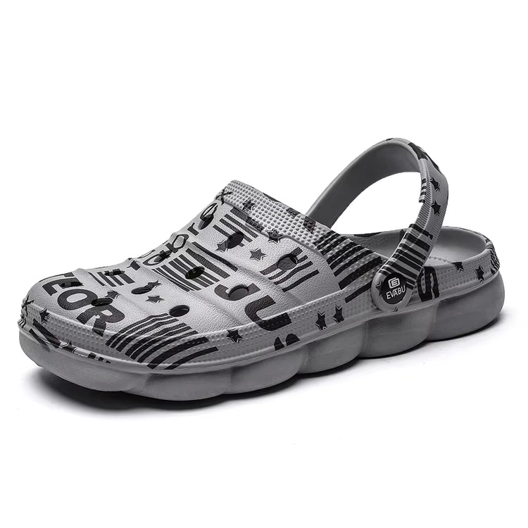 2022 Mens Sandals Womens Mules Summer Non-Slip New Hole Shoes Clogs EVA Garden Shoes Girl Boy Female Beach Flat Male Slippers